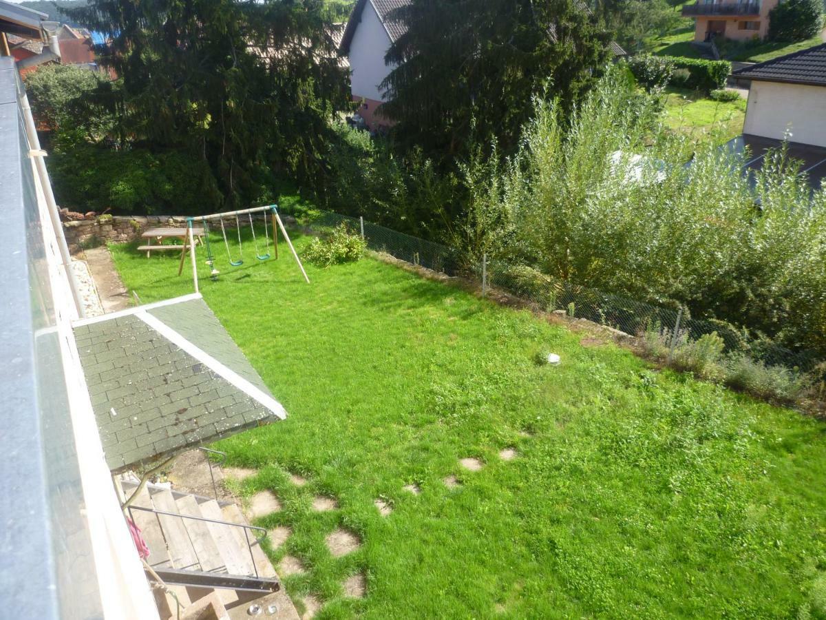 Ferienwohnung La Tête Au Soleil Soultzmatt Exterior foto
