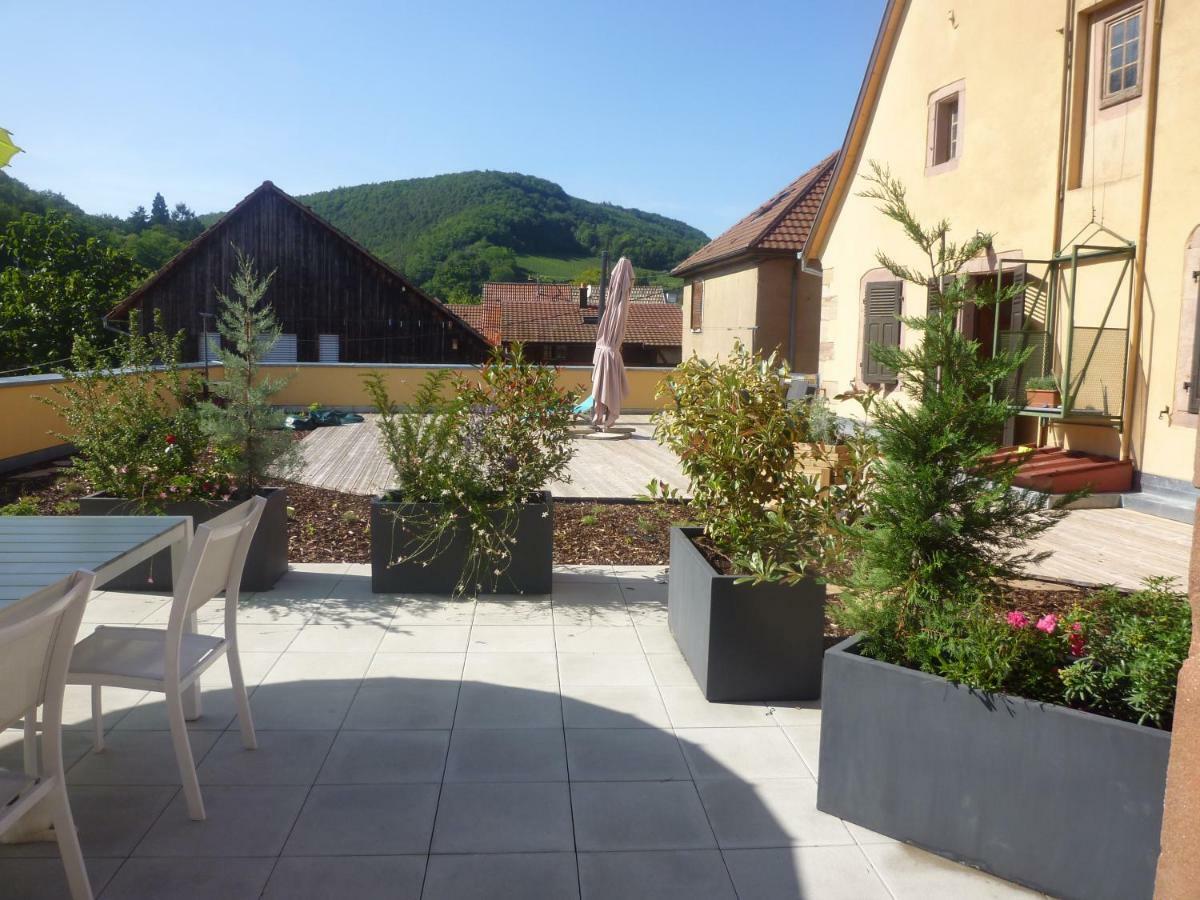 Ferienwohnung La Tête Au Soleil Soultzmatt Exterior foto